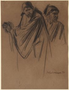 Studies for Saint Paul on the Way to Damascus, 1896. Creator: Max Liebermann (German, 1847-1935)