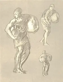 Studies for the Arts of Peace A Fac-Simile of Original Drawings by Sir Frederick..., c1880-83. Creator: Frederic Leighton