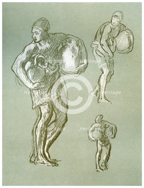 Studies for 'The Arts of Peace', c1880-1882. Artist: Frederic Leighton