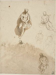 Studies for the Crowning with Thorns, 1592/1600. Creator: Jacopo Palma