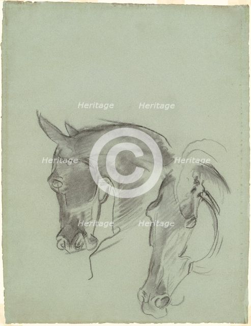 Studies for "The Fall of Gog and Magog", 1903-1916. Creator: John Singer Sargent.