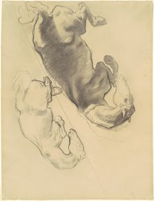 Studies for "The Fall of Gog and Magog", 1903-1916. Creator: John Singer Sargent