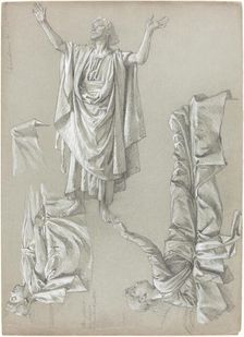 Studies for the Raising of the Daughter of Jairus. Creator: Unknown