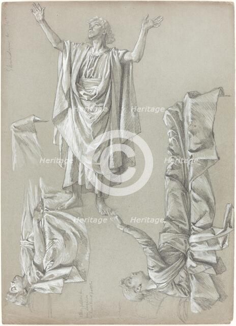 Studies for the Raising of the Daughter of Jairus. Creator: Unknown.