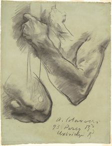 Studies for "Triumph of Religion", 1891-1916. Creator: John Singer Sargent