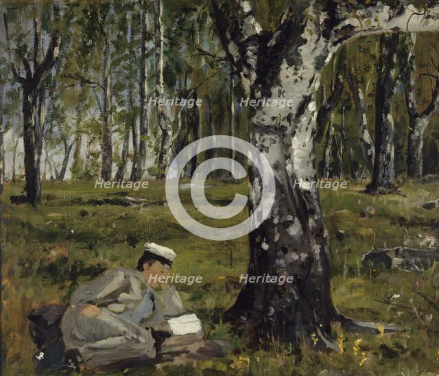 Studies in Nature, 1877. Creator: Arvid Liljelund.