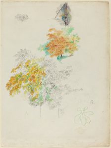 Studies of Trees, 1886. Creator: Pierre-Auguste Renoir