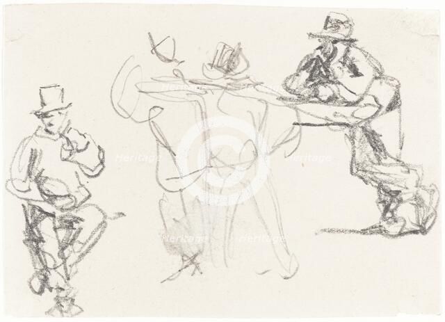 Studies of a Male Figure. Creator: William Henry Hunt.