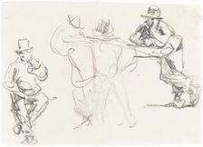 Studies of a Male Figure. Creator: William Henry Hunt