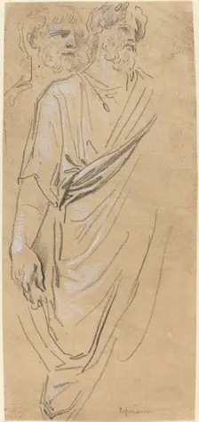 Studies of a Classical Figure. Creator: Giovanni Battista Cipriani