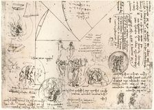 Studies of emblems, c1472-c1519 (1883). Artist: Leonardo da Vinci