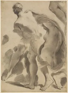 Studies of Female Nudes, 1785/1790. Creator: Gaetano Gandolfi
