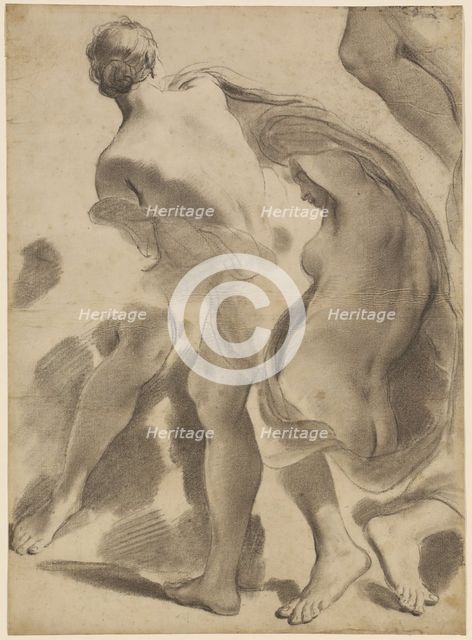 Studies of Female Nudes, 1785/1790. Creator: Gaetano Gandolfi.