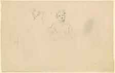 Studies of Figures, c. 1836-1843. Creator: James Goodwyn Clonney