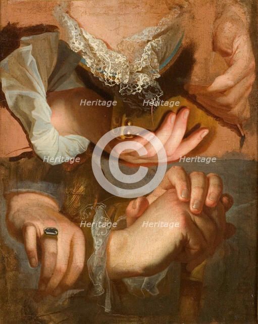 Studies of Hands, ca 1715-1723. Creator: Rigaud, Hyacinthe François Honoré (1659-1743).