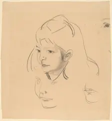 Studies of Jean, c. 1920. Creator: George Wesley Bellows