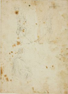 Studies of Male Figures, n.d. Creator: Giovanni Paolo Panini
