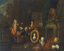Studio of an Artist, 1709. Creator: Balthasar van den Bossche