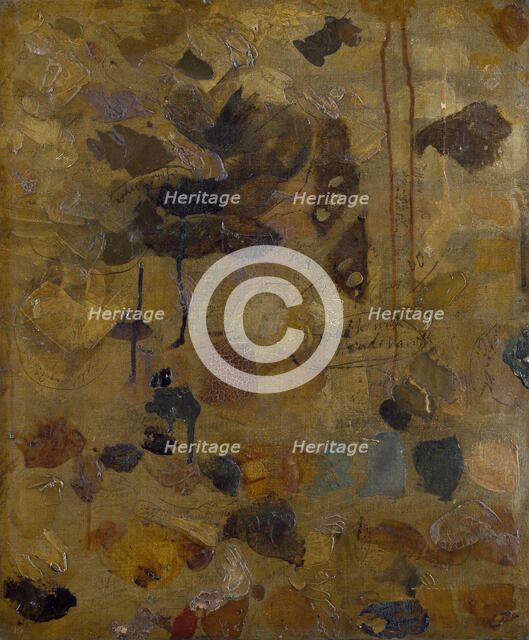 Studio Experiments in Colour and Media, c1750-1790. Creator: Sir Joshua Reynolds.