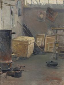 Studio Interior, 1892. Creator: Lotten Rönquist
