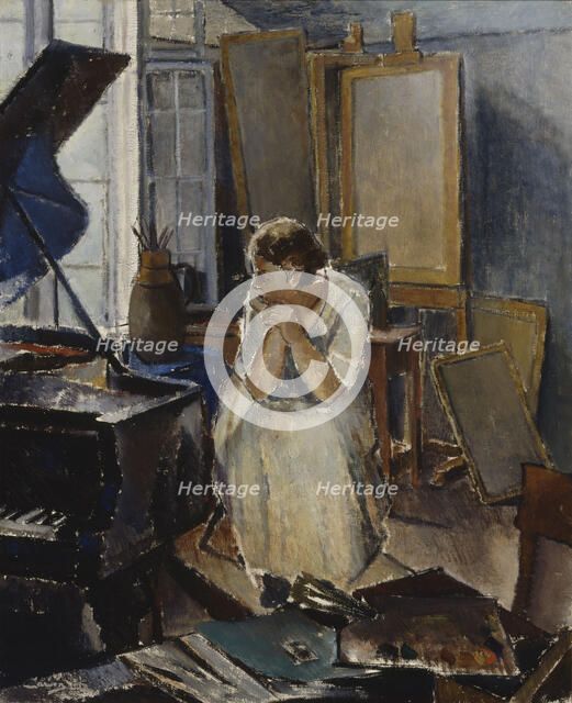 Studio Interior, 1923. Creator: Alvar Cawén.