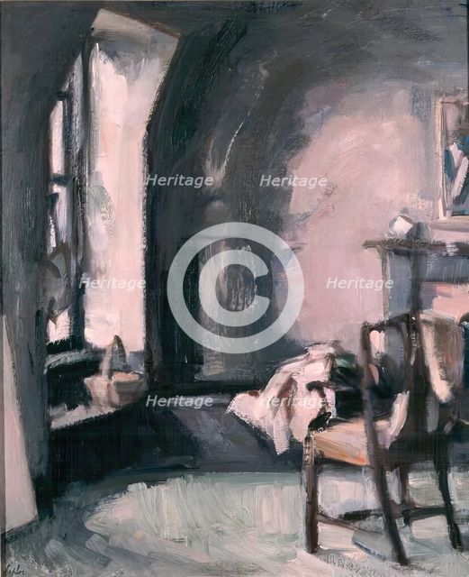Studio Interior, 1929. Creator: Samuel John Peploe.