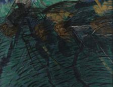 Studio per gli stati d'animo . Creator: Boccioni, Umberto (1882-1916)