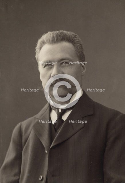 Studio portrait of a man, c1900. Artist: Unknown