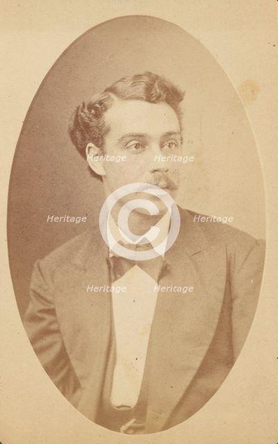 Studio portrait of John C. Napier, c1863. Creator: Gardner's Gallery.