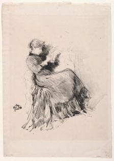 Study, 1878. Creator: James McNeill Whistler (American, 1834-1903)