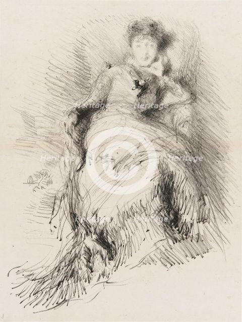Study, 1878. Creator: James Abbott McNeill Whistler.