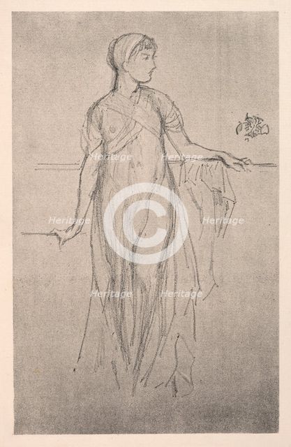 Study, 1879. Creator: James McNeill Whistler (American, 1834-1903).