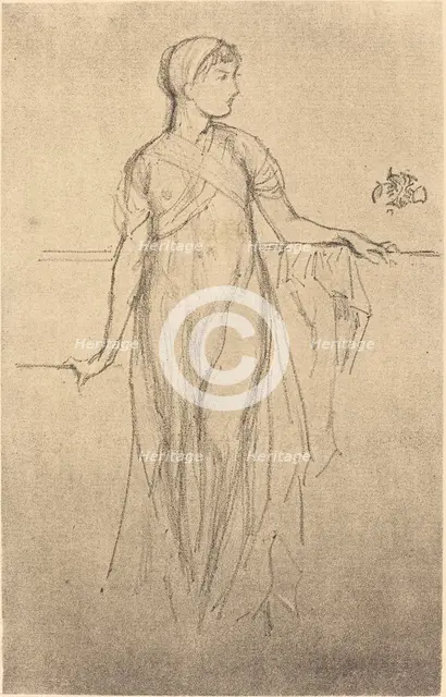 Study, 1879. Creator: James Abbott McNeill Whistler.