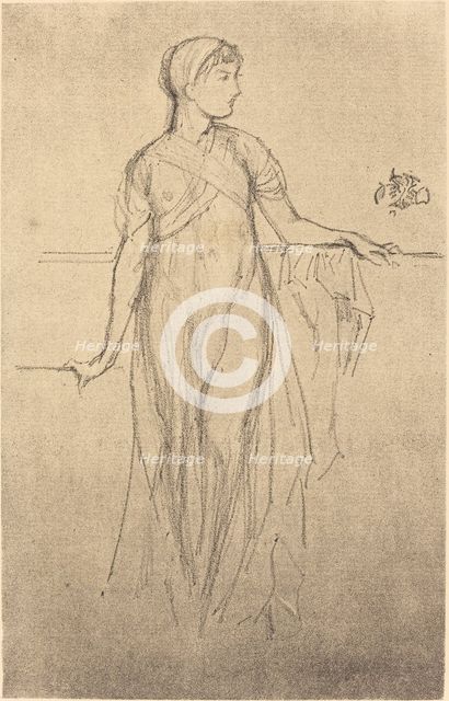 Study, 1879. Creator: James Abbott McNeill Whistler.