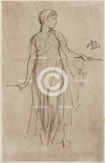 Study, 1879. Creator: James Abbott McNeill Whistler.