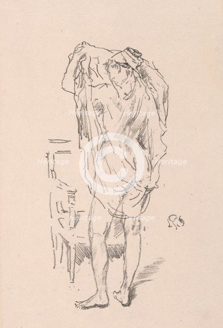 Study, 1895. Creator: James McNeill Whistler (American, 1834-1903).