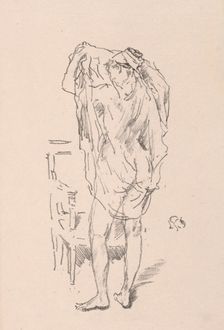 Study, 1895. Creator: James McNeill Whistler (American, 1834-1903)