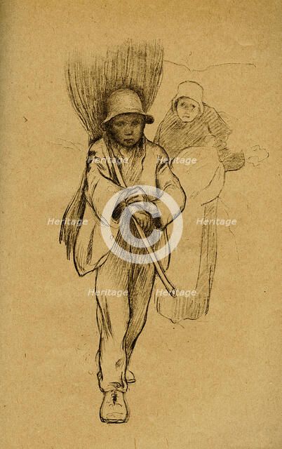 Study, 1900. Artist: Unknown