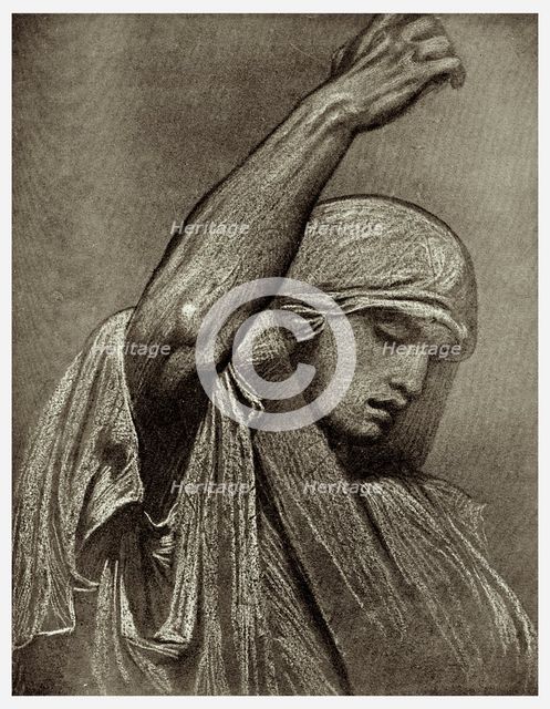 Study, 1901. Artist: Unknown