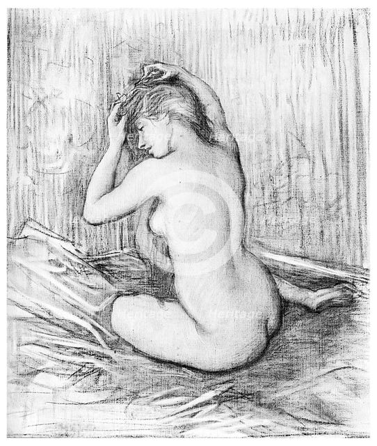 Study, 1901. Artist: Unknown