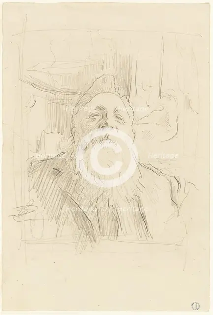 Study, 1906. Creator: Anders Leonard Zorn.