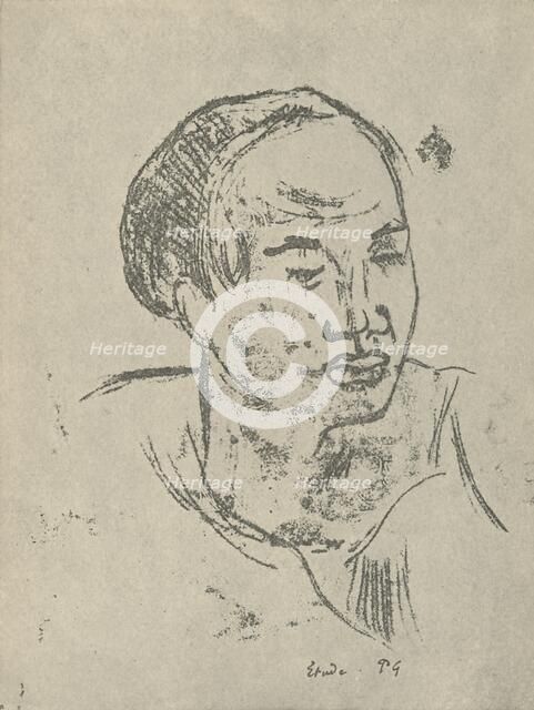 'Study', 1936. Artist: Paul Gauguin.