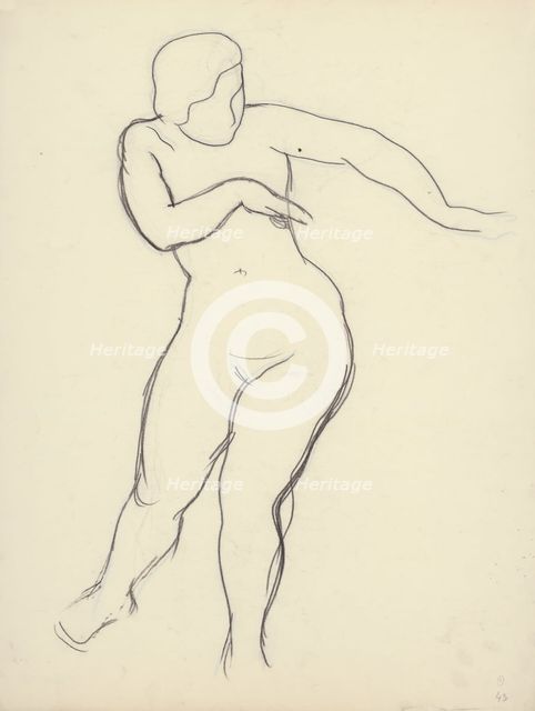 Study act, 1927. Creator: Mikulas Galanda.