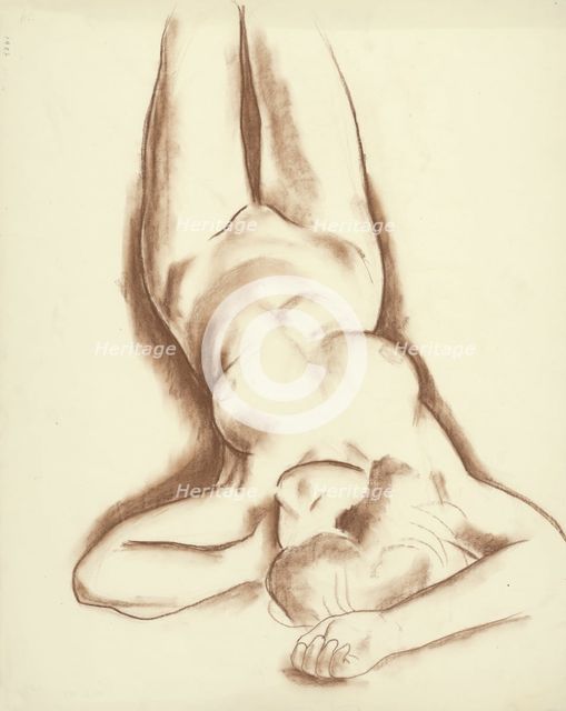 Study act IV., 1927. Creator: Mikulas Galanda.