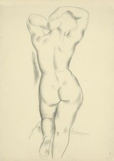 Study act V., 1927. Creator: Mikulas Galanda