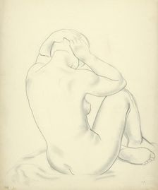 Study act VI., 1927. Creator: Mikulas Galanda