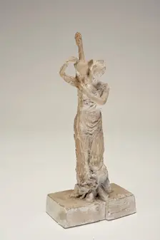 Study after William Rush's "Water Nymph and Bittern", c. 1876/cast c. 1931. Creator: Thomas Eakins