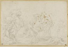 Study, c. 1686. Creator: Giuseppe Bartolomeo Chiari
