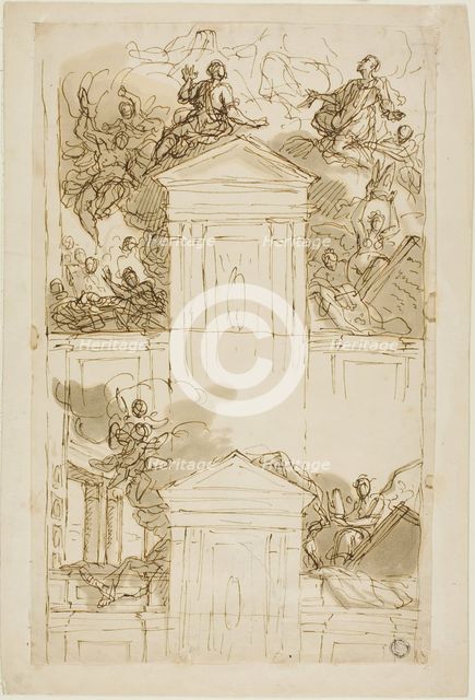 Study, c. 1719. Creator: Sir James Thornhill.