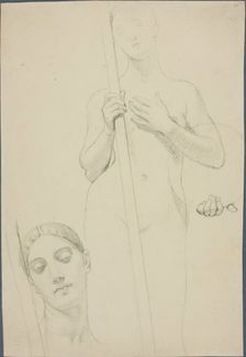 Study, c. 1842. Creator: Jean-Auguste-Dominique Ingres